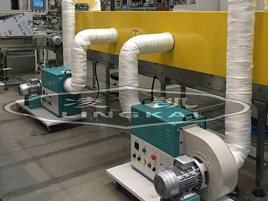 凌凱工業(yè)高溫熱風機應用案例